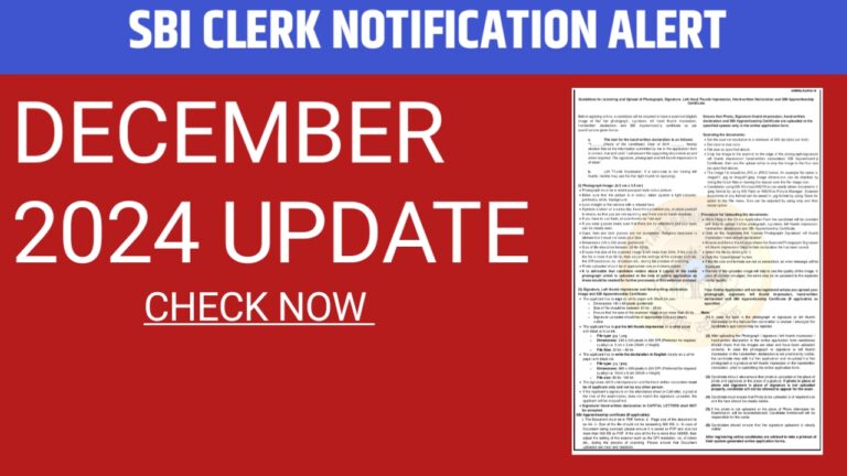 SBI CLERK APPLICATION 2024-25: 13735 पदों पर बंपर वैकेंसी होने वाली है भर्ती जाने पूरी जानकारी